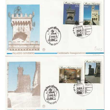 1994 FDC FILAGRANO SAN MARINO CENTENARIO PALAZZO DEL GOVERNO MF81925