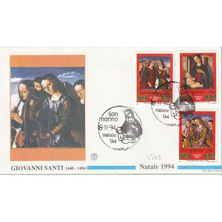 1994 FDC FILAGRANO SAN MARINO NATALE MF81926