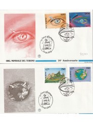 1995 FDC FILAGRANO SAN MARINO 20 ANN. TURISMO OMT MF81932