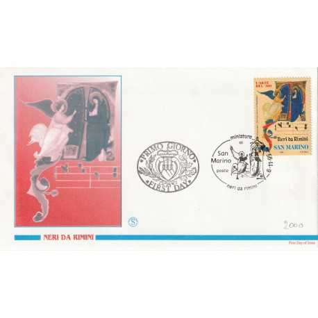 1995 FDC FILAGRANO SAN MARINO NERI DA RIMINI MF81937