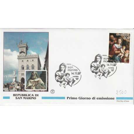 1997 FDC FILAGRANO SAN MARINO NATALE MF81956