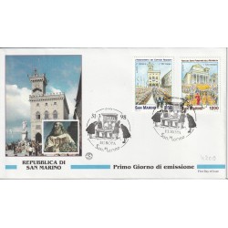 1998 FDC SAN MARINO EUROPA 1998 MF81959