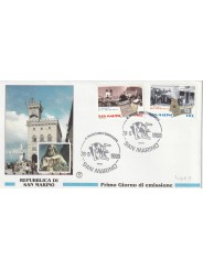 1998 FDC SAN MARINO IL MUSEO DELL'EMIGRANTE MF81961