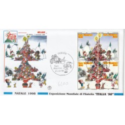 1998 FDC SAN MARINO NATALE 1998 MF81966