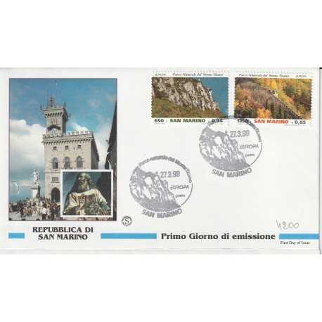 1999 FDC SAN MARINO EUROPA 1999 MF81970