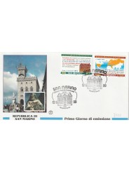 1999 FDC SAN MARINO 125 ANN. UNIONE POSTALE UNIVERSALE MF81974