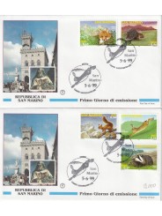 1999 FDC SAN MARINO FAUNA SAMMARINESE MF81975