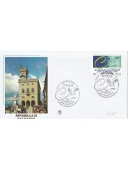 2000 FDC SAN MARINO DIRITTI DELL'UOMO MF81989