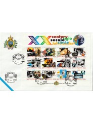 2000 FDC SAN MARINO IL XX SECOLO MF81993