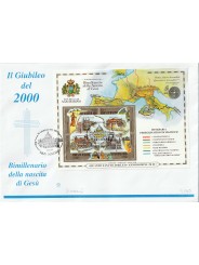 2000 FDC SAN MARINO GIUBILEO DEL 2000 MF81995