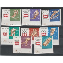 1963 UNGHERIA OLIMPIADI INVERNALI 8 VAL ND MNH MF55978