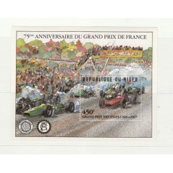 NIGER 1981 AUTO FERRARI GRAND PRIX 1 BF MNH MF56032