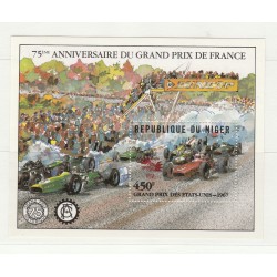 NIGER 1981 AUTO FERRARI GRAND PRIX SOPRAST 1 BF MNH MF56031