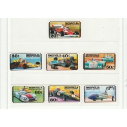 1978 MONGOLIA AUTO FERRARI 7 VAL MNH MF56034