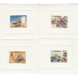 SENEGAL 1987 AUTO MOTO RALLY DAKAR 4 PROVE DI LUSSO MF56012