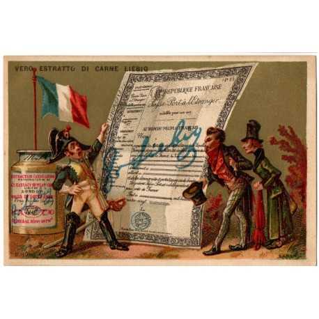 S 0092 f - LIEBIG - PASSAPORTI DI VARIE NAZIONI - FRANCIA - FIG. F - (ITA) MF28674