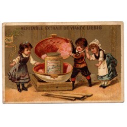 S 0075 l - LIEBIG - FIGURE DI GENERE 13 - FIG. L VASO DENTRO UOVO (BEL) MF28684