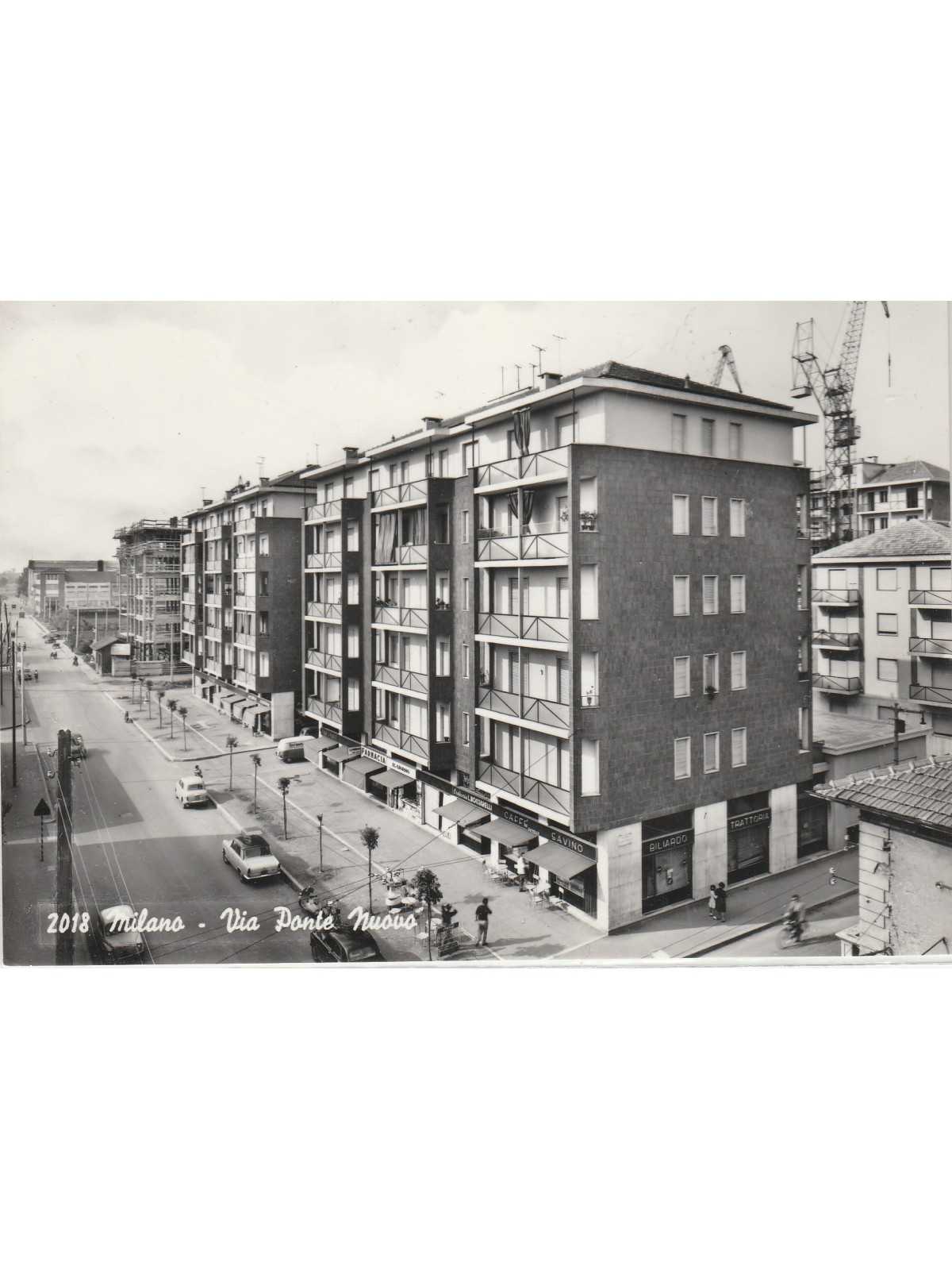 CARTOLINA LOMBARDIA MILANO PIAZZALE BARACCA NUOVA MF56296