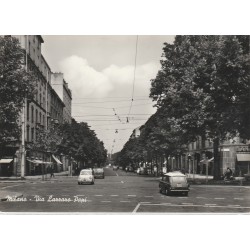 CARTOLINA LOMBARDIA MILANO VIA LAZZARO PAPI MF56249