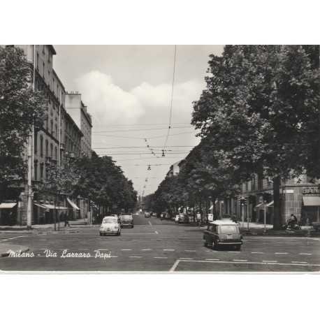 CARTOLINA LOMBARDIA MILANO VIA LAZZARO PAPI MF56249