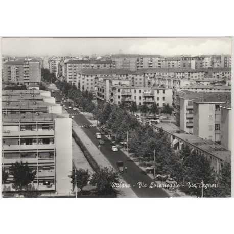 CARTOLINA LOMBARDIA MILANO VIA LORENTEGGIO VIA SEGNERI MF56246