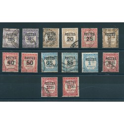 1937 MONACO SEGNATASSE...