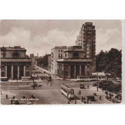 CARTOLINA LOMBARDIA MILANO PORTA VENEZIA VIAGGIATA MF56199