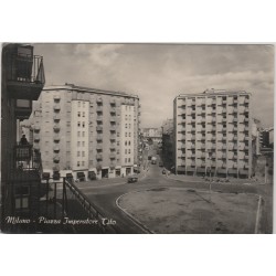 CARTOLINA LOMBARDIA MILANO PIAZZA IMPERATORE TITO VIAGGIATA MF56206