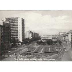 CARTOLINA LOMBARDIA MILANO PIAZZA AMENDOLA - MF56109
