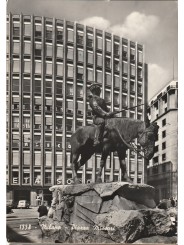 CARTOLINA LOMBARDIA MILANO PIAZZA MISSORI NUOVA MF82215