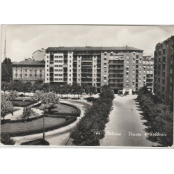 CARTOLINA LOMBARDIA MILANO P.ZZA IV FEBBRAIO - NUOVA MF56171