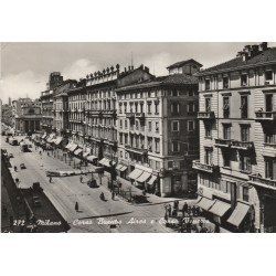 CARTOLINA LOMBARDIA MILANO C.SO BUENOS AYRES VIAGGIATA MF56151