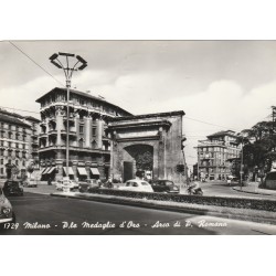 CARTOLINA LOMBARDIA MILANO P.TA ROMANA VIAGGIATA MF56162