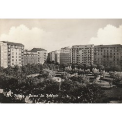 CARTOLINA LOMBARDIA MILANO PIAZZA IV FEBBRAIO - VIAGGIATA MF56378