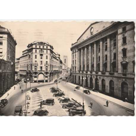 CARTOLINA LOMBARDIA MILANO PIAZZA CRISPI - VIAGGIATA MF82028