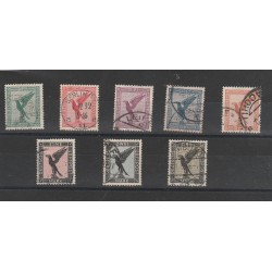 1922 GERMANIA REICH COLOMBA STILIZZATA 5 V USATI INIF PA 15/19 MF56402