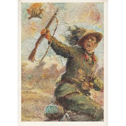 CARTOLINA DUVAL 6 REGGIMENTO BERSAGLIERI - NON VIAGGIATA MF5681