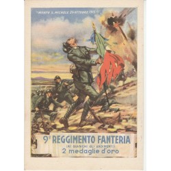 CARTOLINA DUVAL - MILANO 9 REGG. FANTERIA - NON VIAGGIATA MF56499