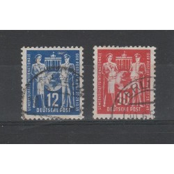 1949 GERMANIA DDR SINDACATI 2 V USATI MF56564