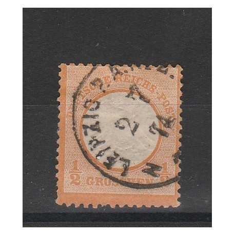 1872 GERMANIA REICH AQUILA GRANDE 1 V USATO UNIF. 15 MF56560