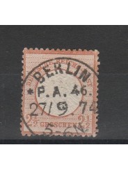 1872 GERMANIA REICH AQUILA GRANDE 1 V USATO UNIF. 18 MF56562