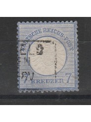 1872 GERMANIA REICH AQUILA GRANDE 1 V USATO UNIF. 23 MF56561