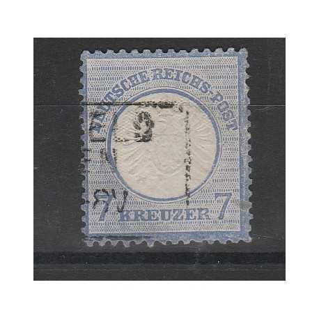 1872 GERMANIA REICH AQUILA GRANDE 1 V USATO UNIF. 23 MF56561