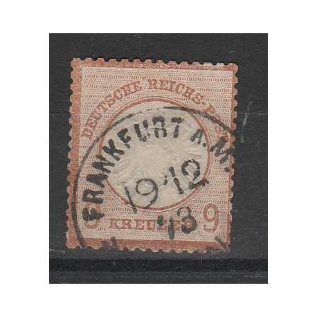 1872 GERMANIA REICH AQUILA GRANDE 1 V USATO UNIF. 24 MF56558