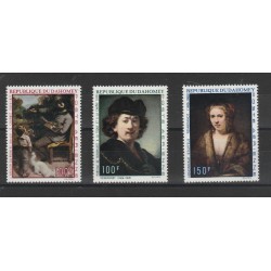 DAHOMEY 1970 QUADRI DIVERSI 3 V MNH MF56617