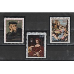 GABON REP GABONAISE 1970 QUADRI DI RAFFAELLO 2 VAL MNH MF56583