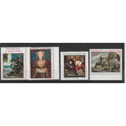 HAUTE-VOLTA ALTO VOLTA 1968 QUADRI DIVERSI 4 V MLH MF56626