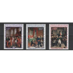 MAURITANIE MAURITANIA 1969 QUADROI NAPOLEONE 2 VAL MNH MF56633