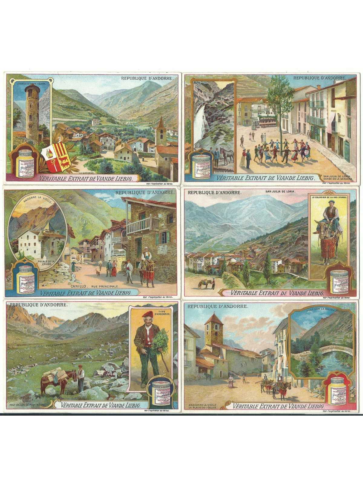 S 1059 - LIEBIG - LA REPUBBLICA DI ANDORRA (FRA) MF42465 S 1059 - LIEBIG - LA REPUBBLICA DI ANDORRA (FRA) MF42465