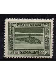 1932 SOMALIA PITTORICA 15 CENTESIMI OLIVA DENT. 12 MNH MF9242
